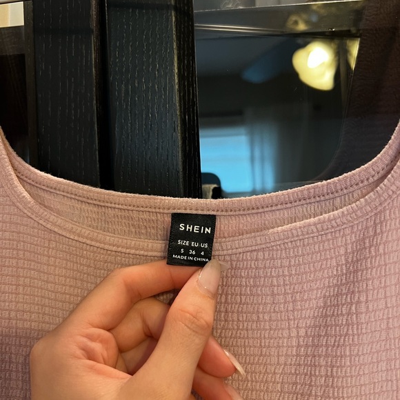 SHEIN Baby Pink Long Dress - Picture 2 of 2